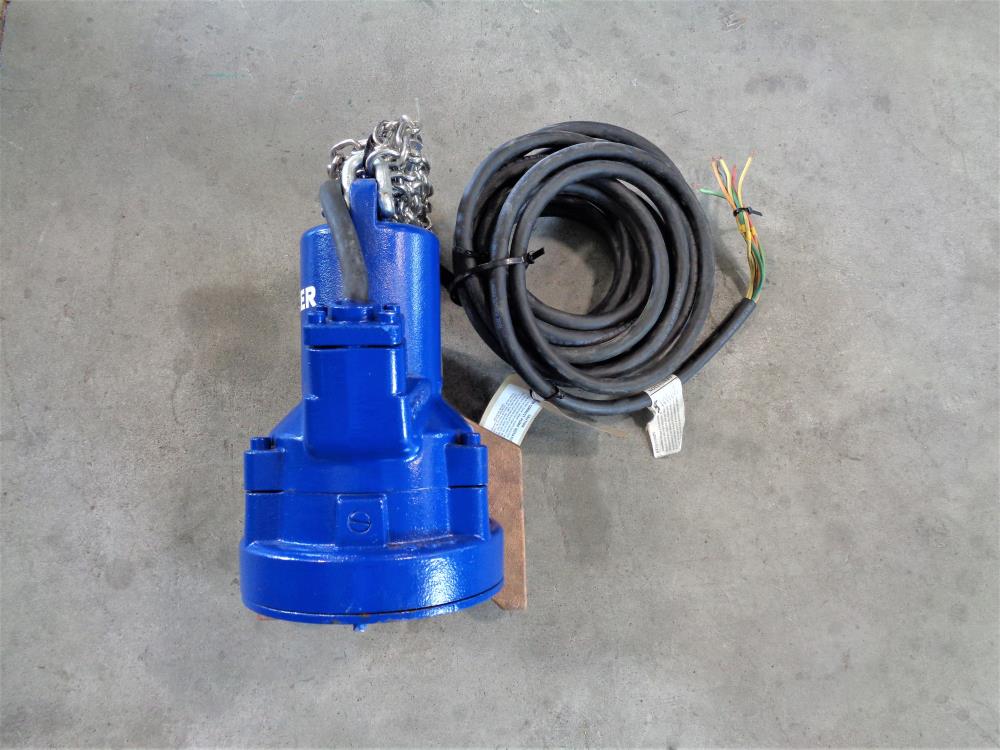 Sulzer ABS Piranha S20 Submersible Wastewater Pump and Motor